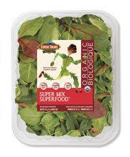 5oz Super Mix Clamshell Organic